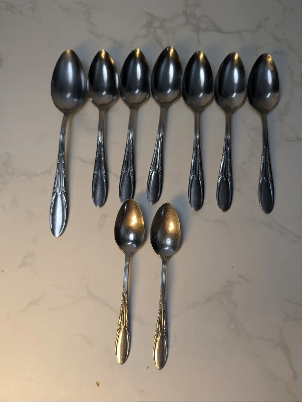 ARNBE AB2 Stainless Steel Flatware 18 Pc Replacement Lot Forks Spoons Knives